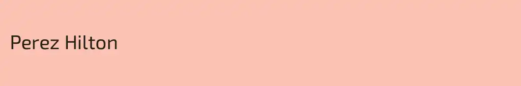 Perez Hilton
